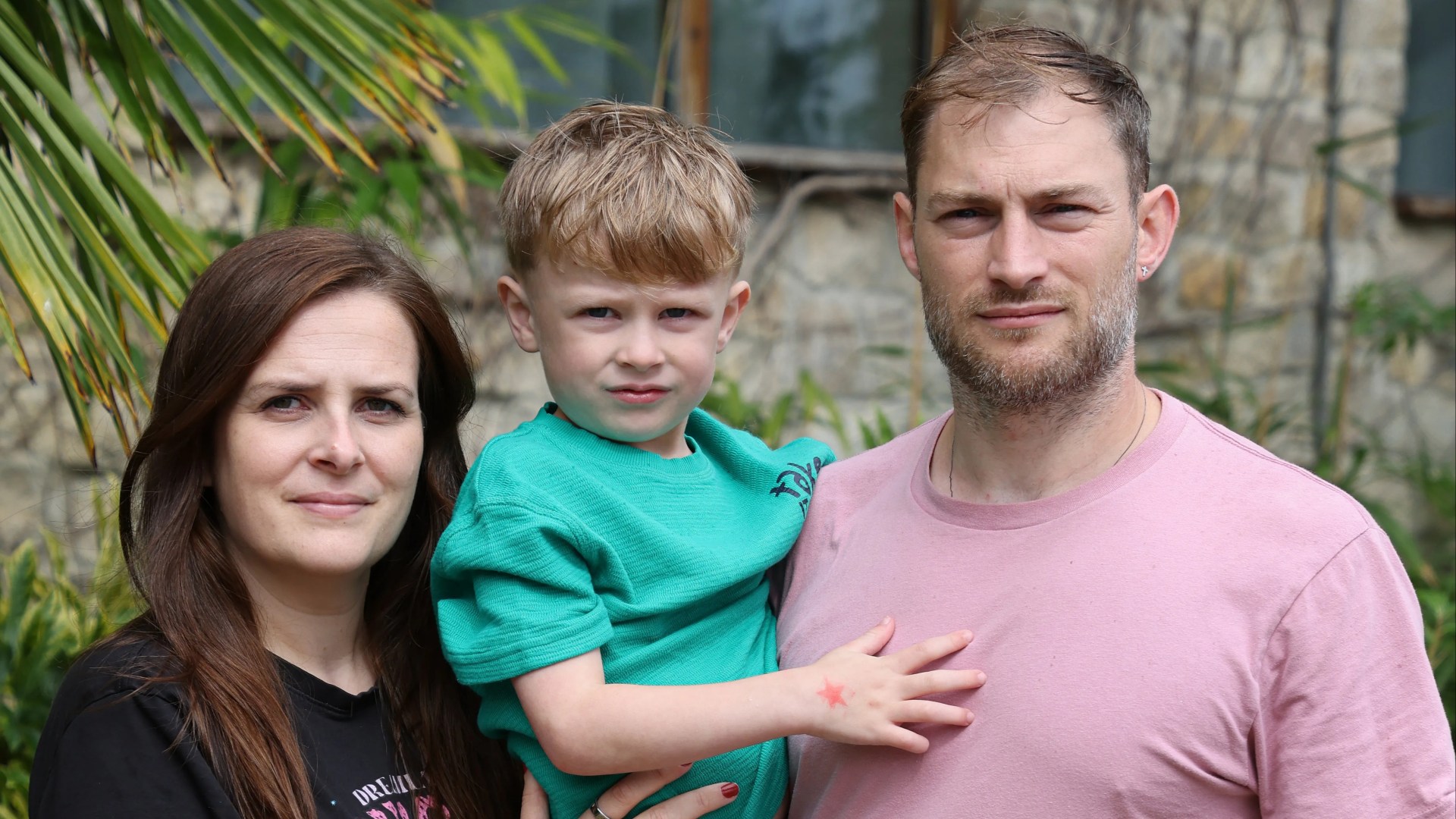Dog plunged teeth into my little boy’s skull during bloodbath attack…I wrestled huge beast while holding baby daughter