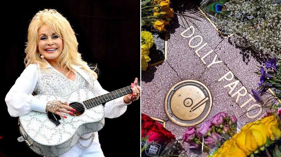 Dolly Parton's Hollywood Walk of Fame star vandalized days after she was laid to rest