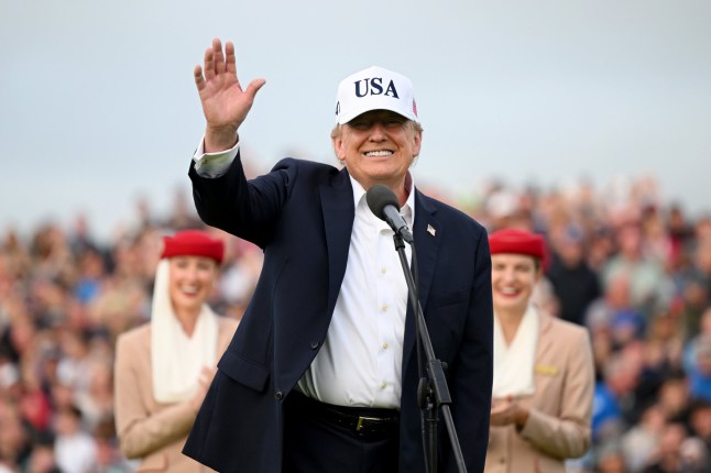 Donald Trump ‘cheered’ after lifting ‘unfair’ whiskey tariffs at Irish Open