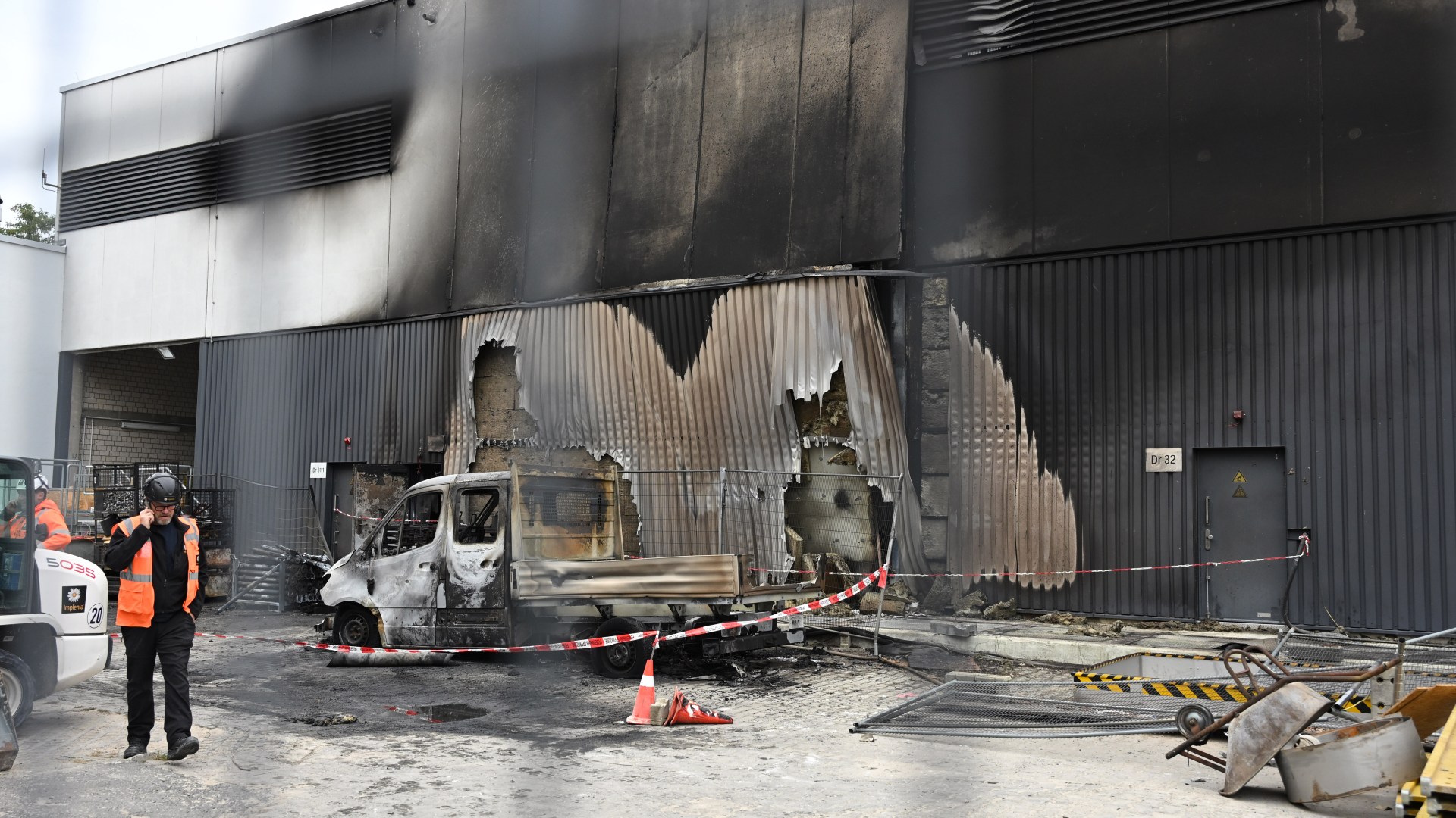 Dozens of explosives found near German power grid after mystery fire & ‘rocket’ attack in spiralling sabotage campaign