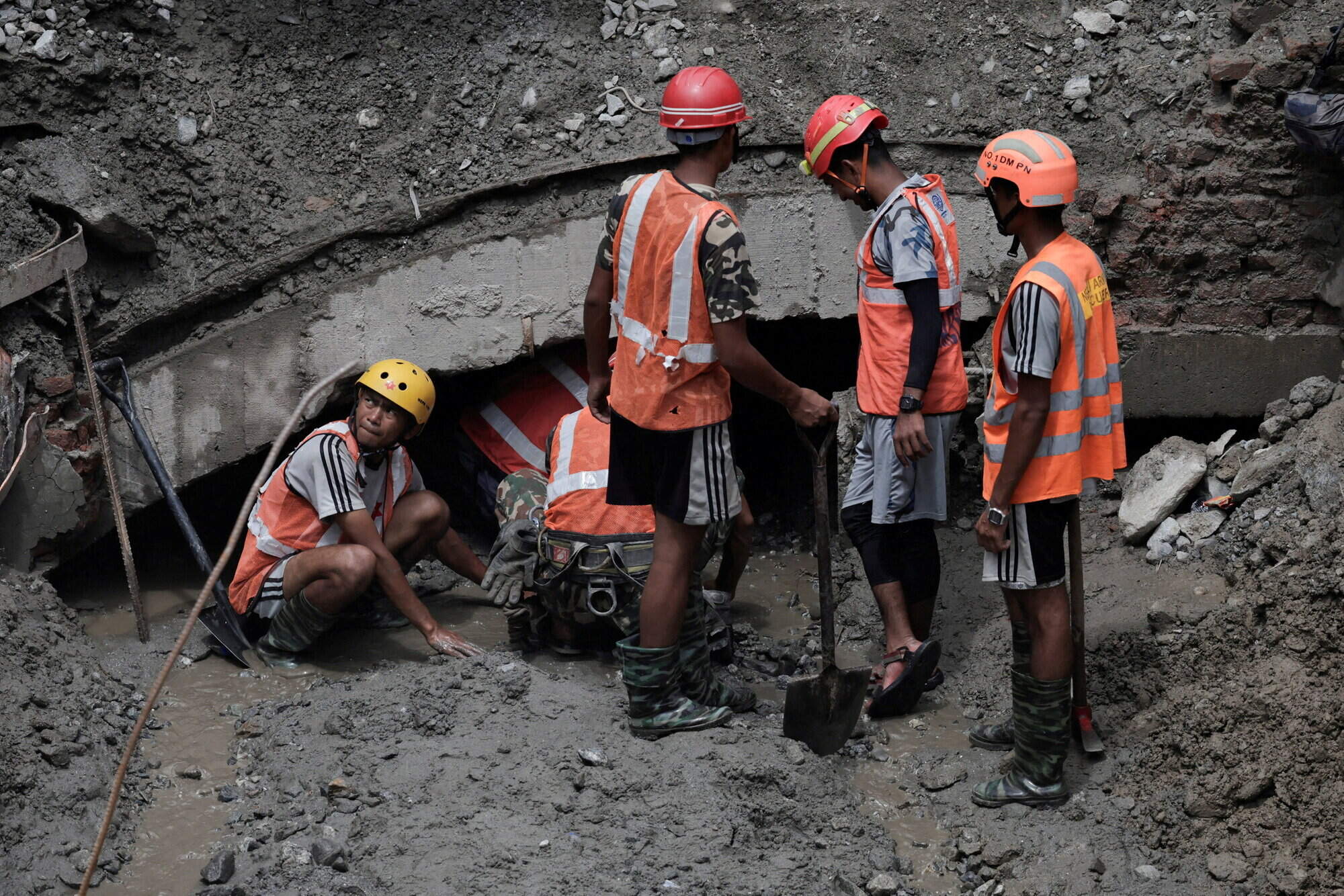 Dozens of trapped workers could still be alive in ‘room-like’ structures inside Nepal’s tunnels, officials say