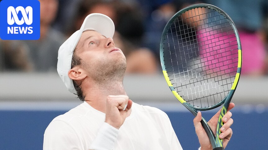 Dutchman who knocked de Minaur out of US Open stages epic comeback