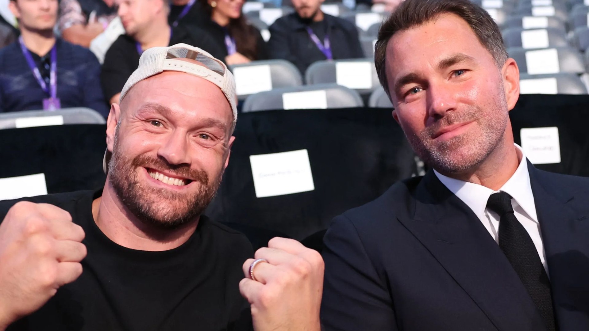 Eddie Hearn responds to Tyson Fury’s claim Anthony Joshua fight is OFF after Gypsy King launched explosive video