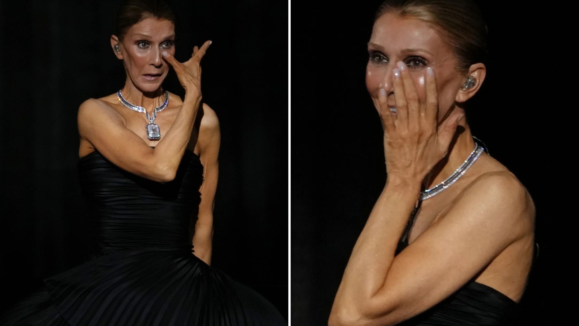Emotional Celine Dion hailed ‘true fighter’ as she sobs through return to stage after battle with stiff-person syndrome