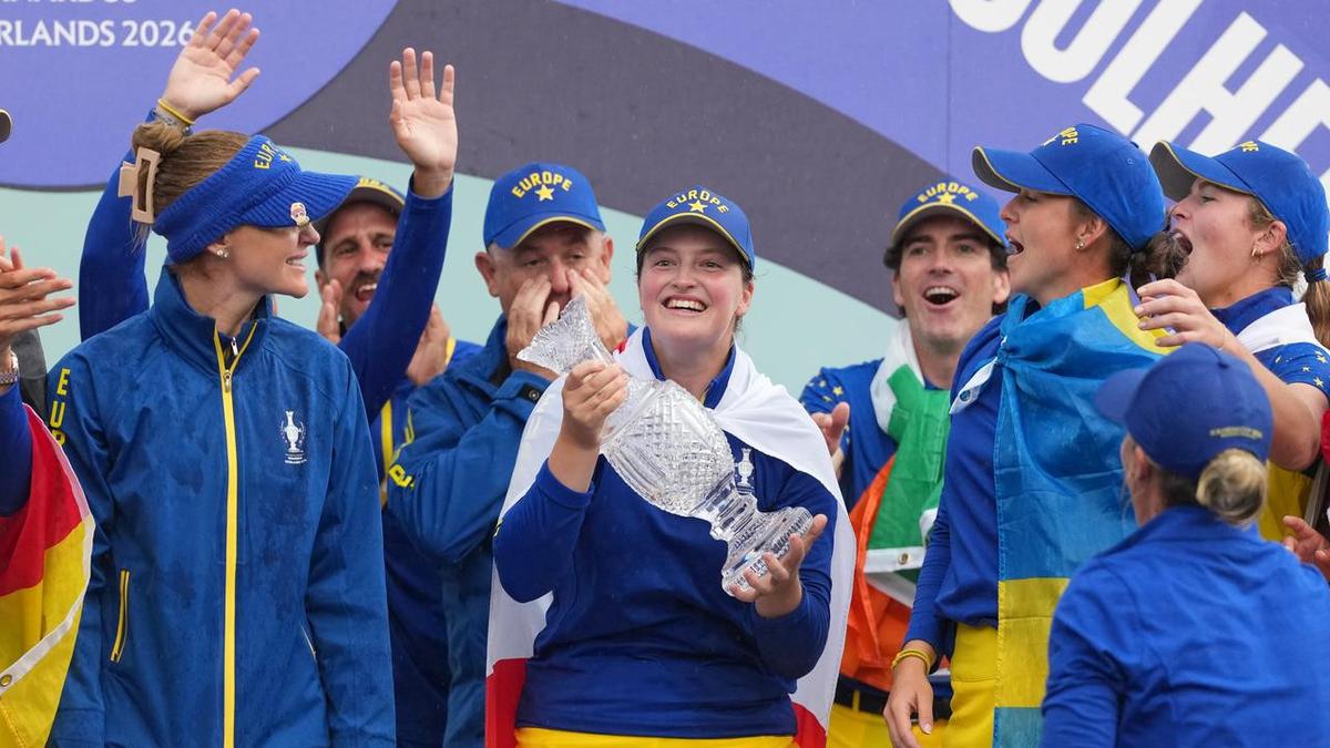 English stars come good as Europe reclaim Solheim Cup