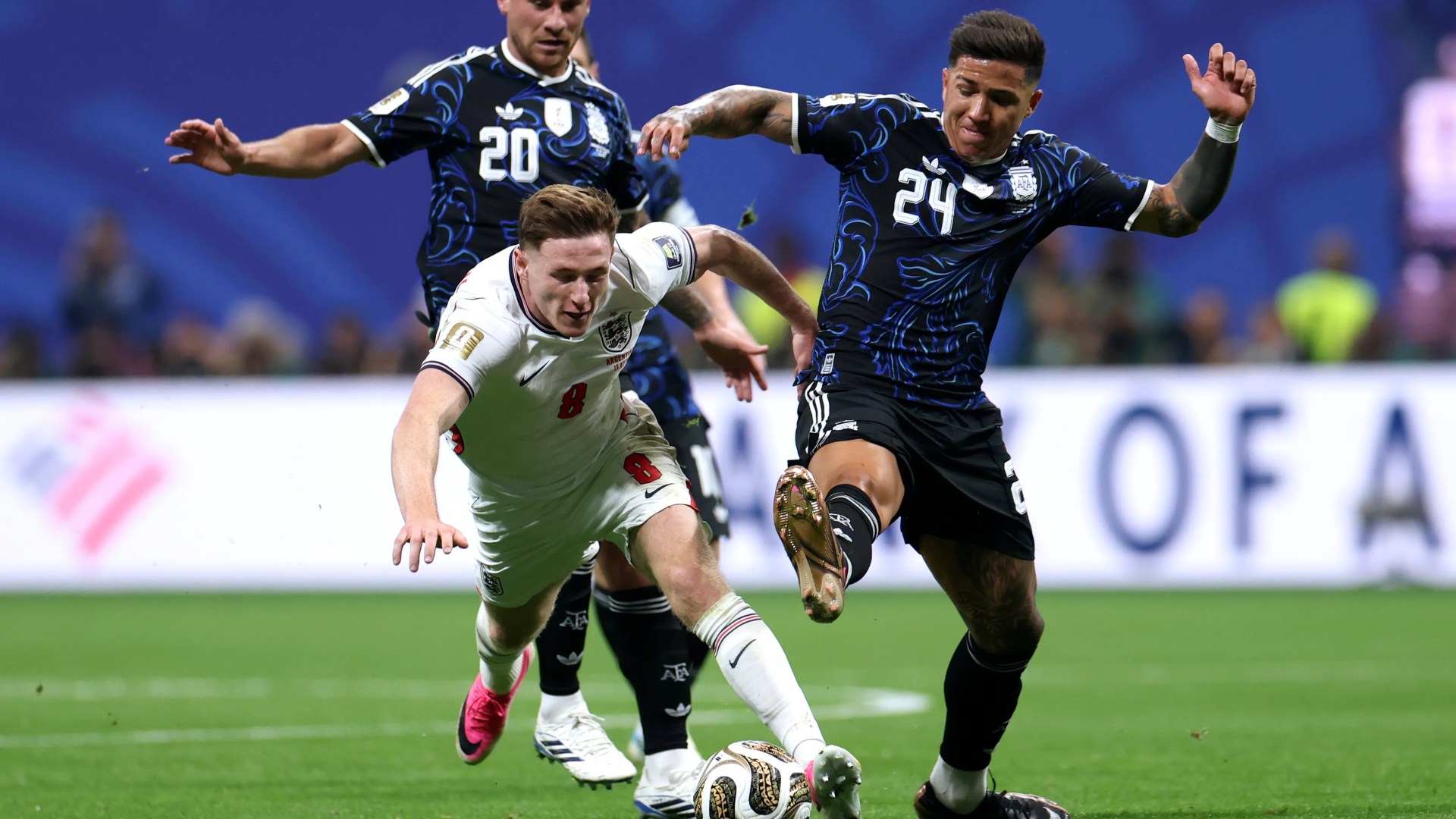 Enzo Fernandez and Elliot Anderson face awkward midfield reunion at Man City after £241m stars’ brutal World Cup battle