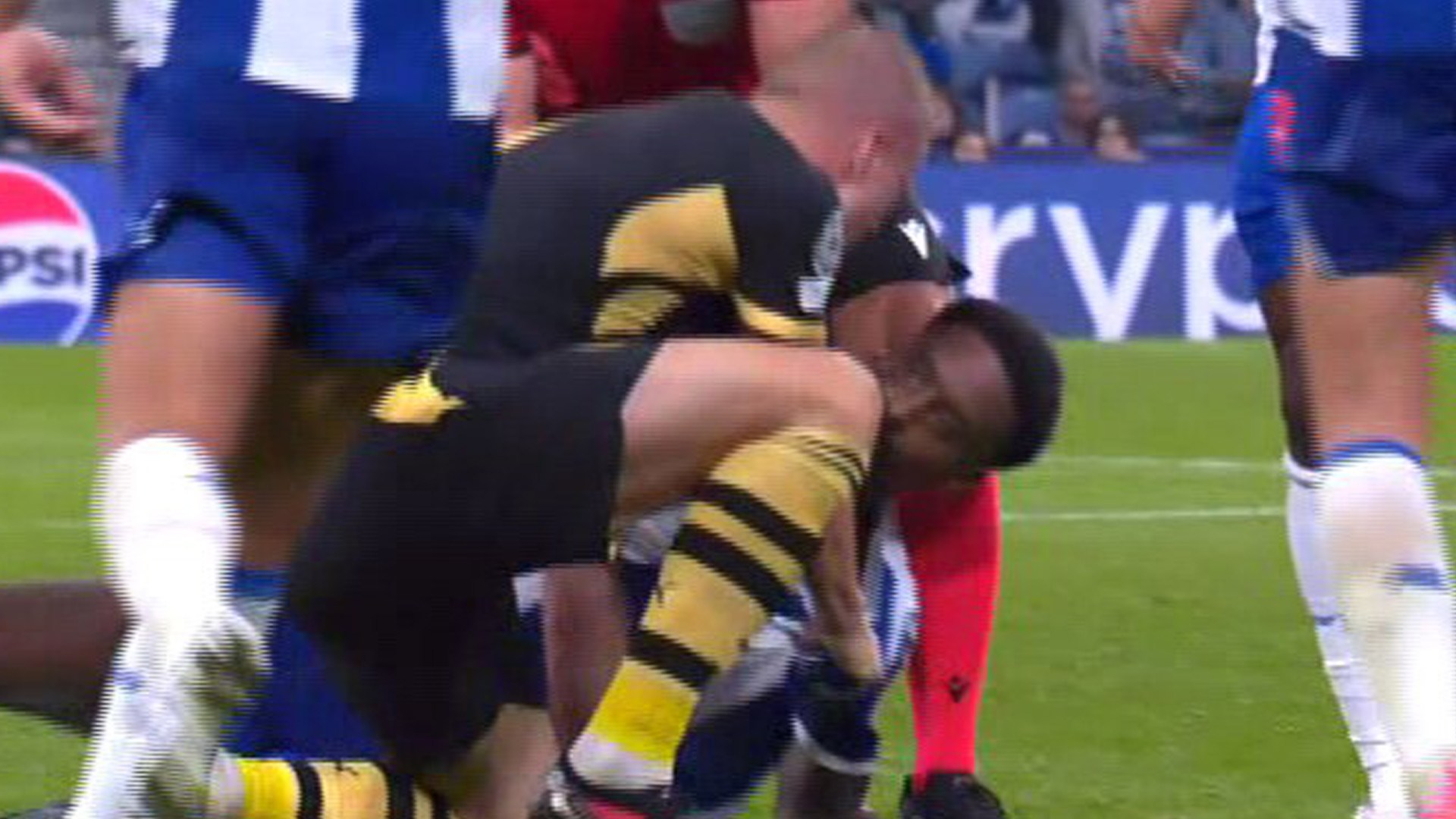 Erling Haaland in furious bust-up with Porto star as brawl breaks out for SECOND time in fiesty Champions League clash