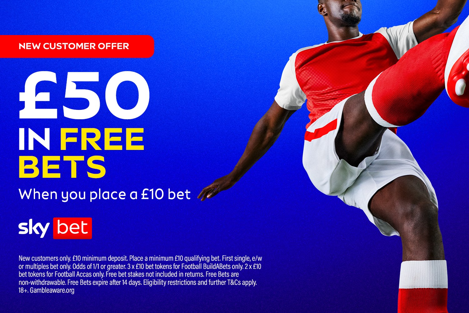 Everton vs Man Utd: Bet £10 & Get £50 in free bets for football, plus 13/1 BuildABet tip