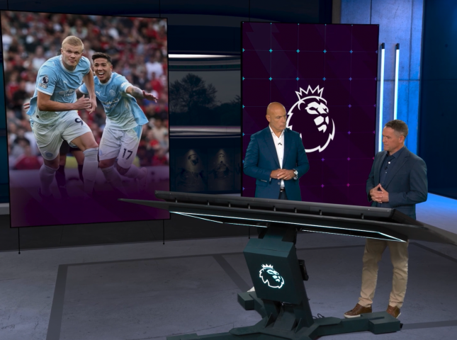 Every word VAR said to Michael Oliver about controversial Erling Haaland goal vs Man Utd