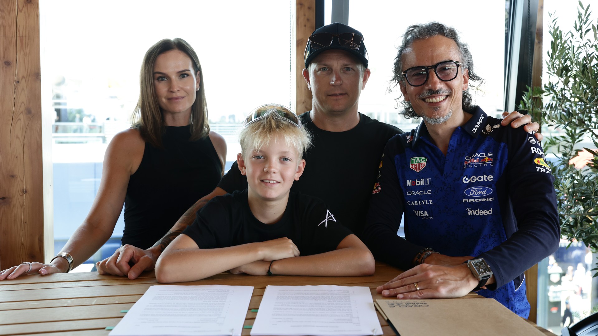 F1 legend’s son, 11, joins Max Verstappen’s Red Bull as he hopes to become world champion just like his dad