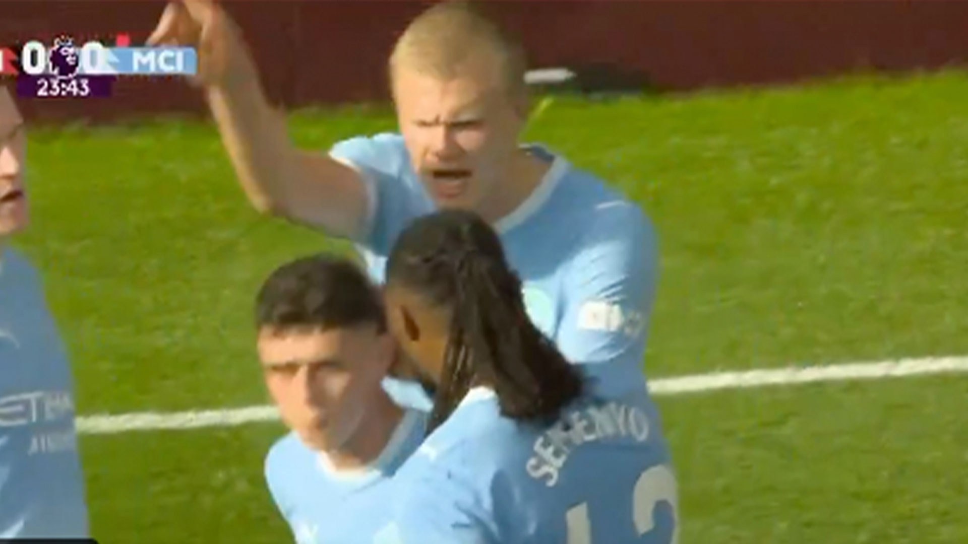 Fans love Erling Haaland’s brutal reaction to Phil Foden red card with Man City striker ‘raging’ at team-mate