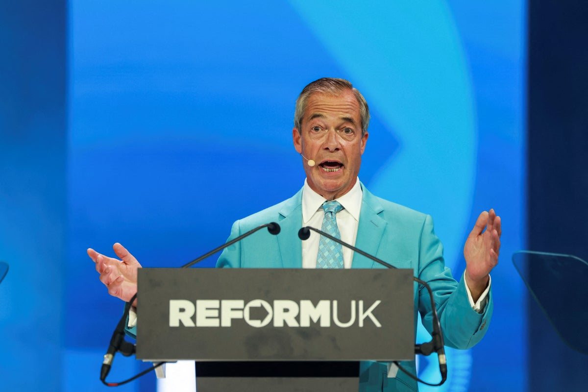 Farage admits undercover report on donations ‘looks bad’ for Reform