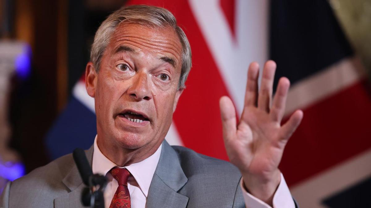 Farage's party suspends advisers after undercover sting