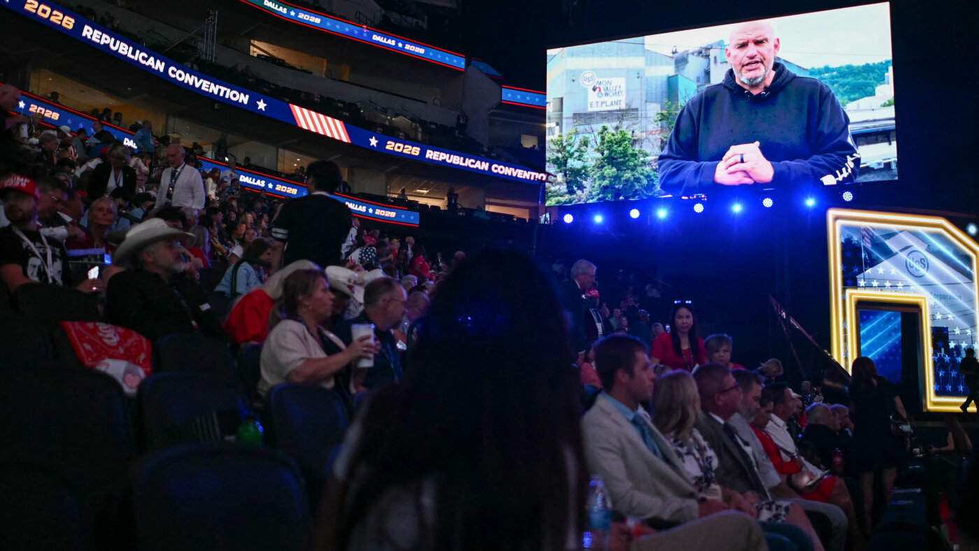 Fetterman, already at odds with his party, makes surprise video for GOP convention