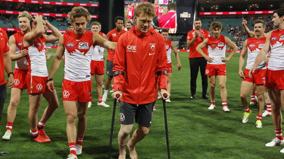 Finals heartbreak for Mills as Swans learn bad news