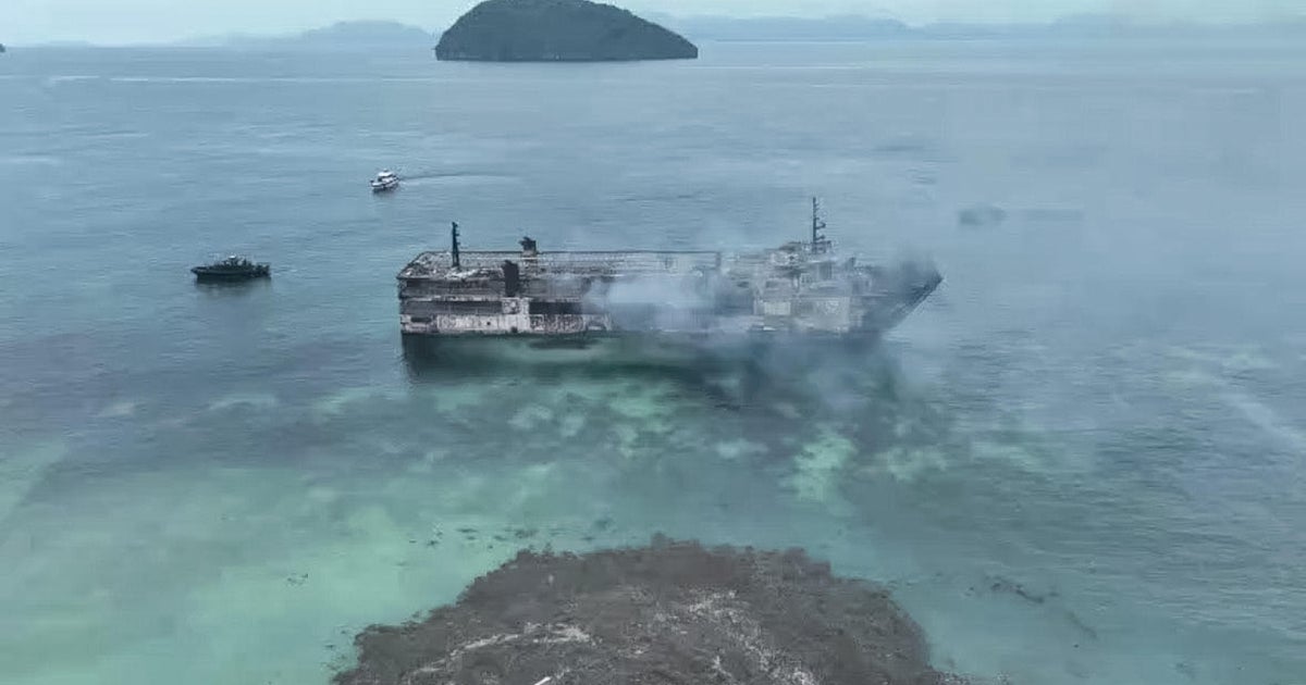 Fire on ferry off Philippines leaves dozens missing, kills several