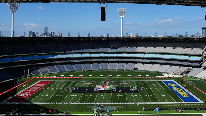 First look: How the MCG has been transformed into the NFL’s field of dreams