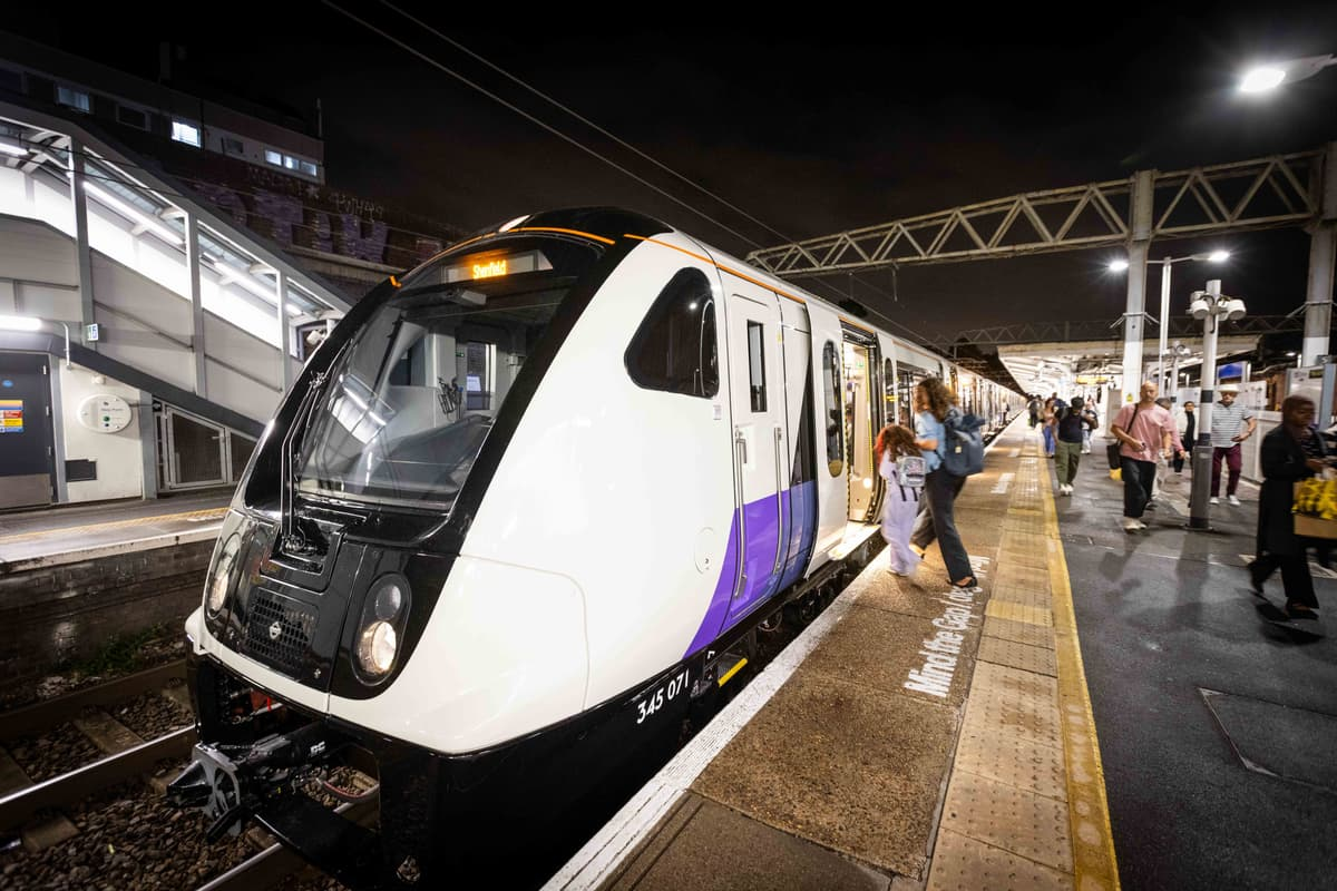 First of ten new Elizabeth line trains begins passenger service in London