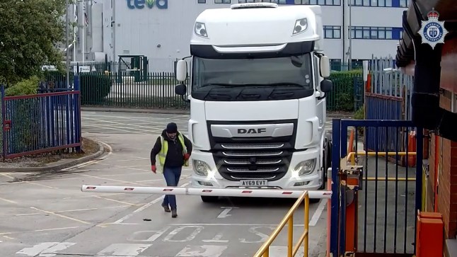 Footage shows ‘Guinness heist’ which saw 70,000 pints stolen from depot