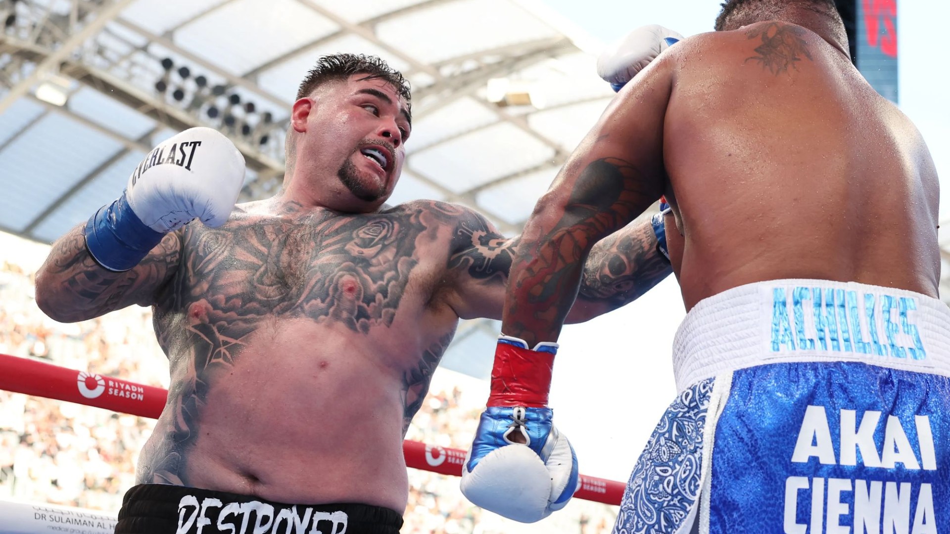 Former Anthony Joshua nemesis Andy Ruiz Jr reveals huge weight loss but admits ‘I’m not where I want to be’