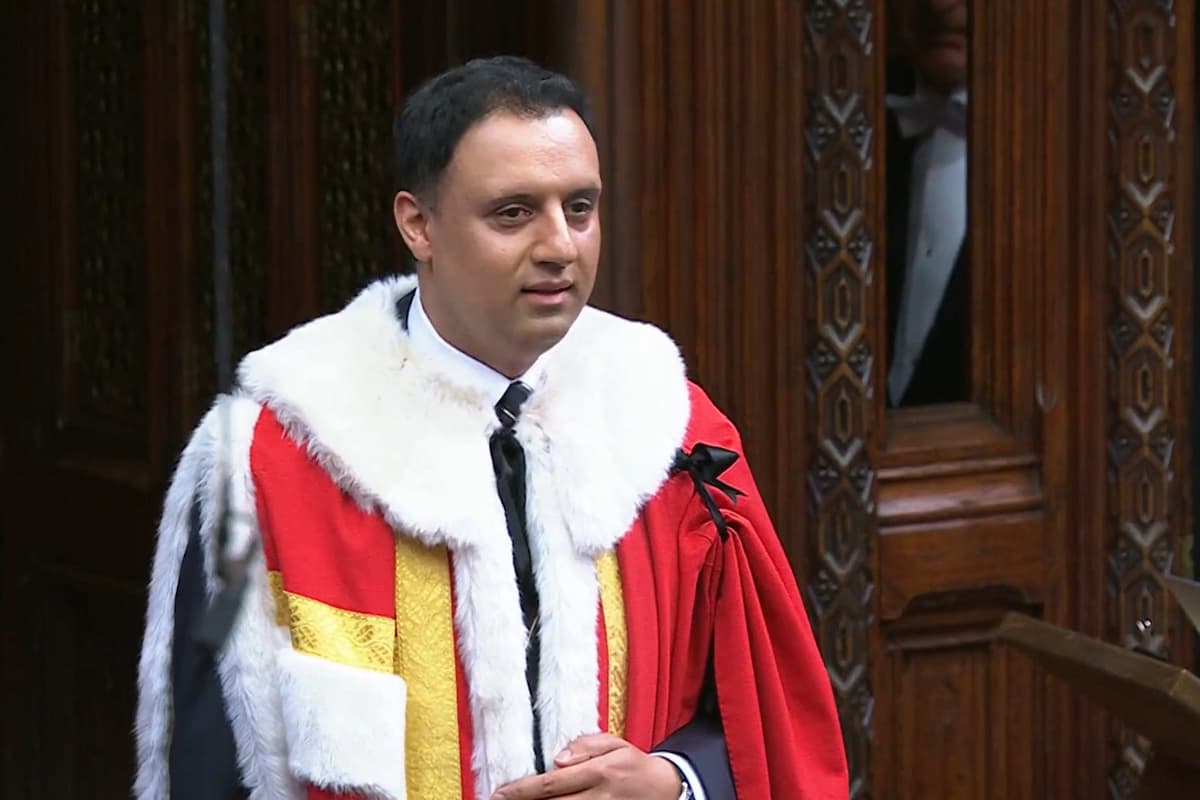 Former Scottish Labour leader Anas Sarwar takes Lords seat