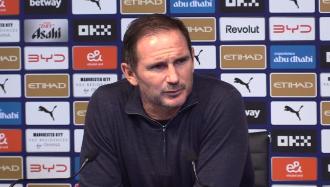 Frank Lampard highlights ‘difference’ between Arsenal and Man City after Coventry defeat