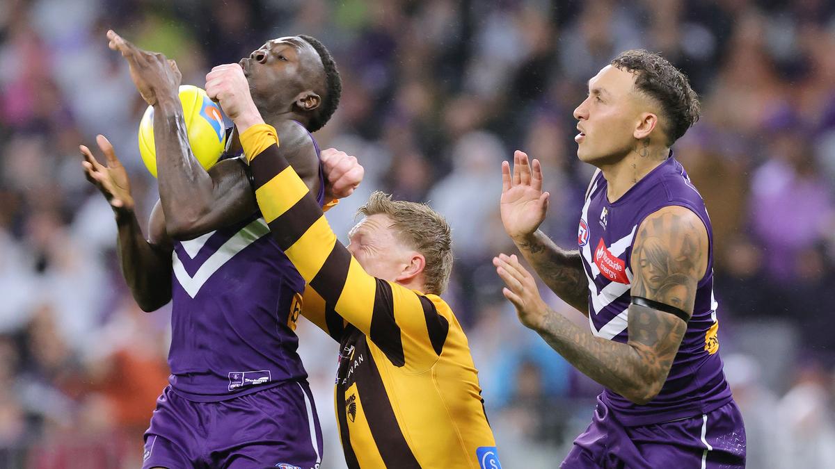 Fremantle Dockers cop AFL qualifying final thrashing from Hawthorn in utter disaster
