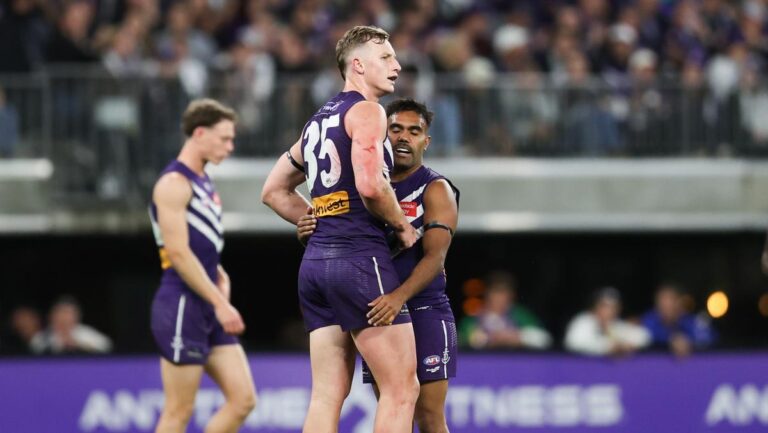 Fremantle forward Josh Treacy confident Dockers can rebound from qualifying final flop