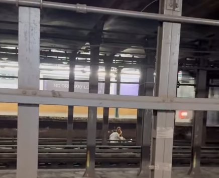 Friends ‘seen laughing’ moments before being struck and killed by train