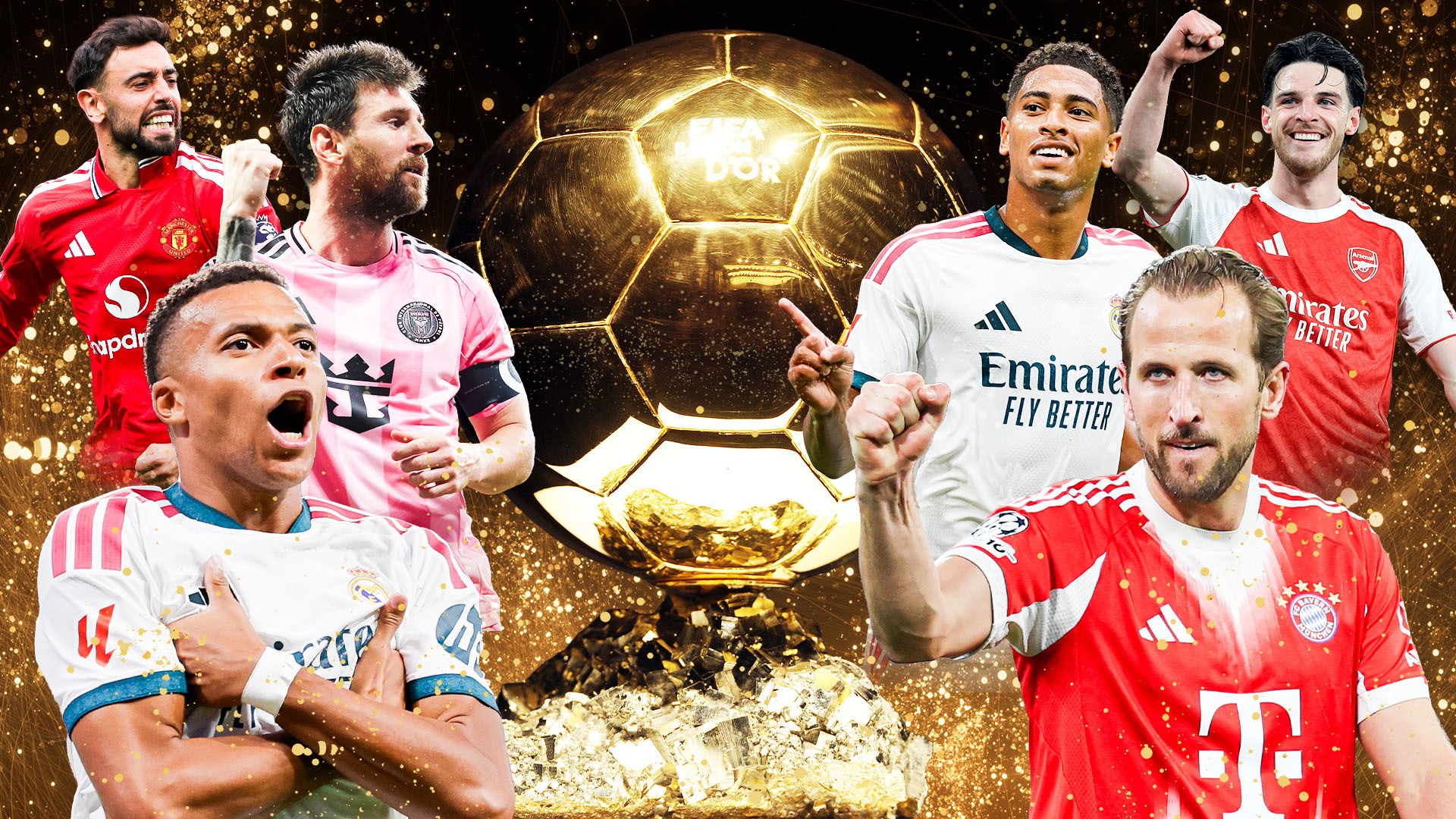 Full list of Ballon d’Or nominees revealed including five Premier League stars as Harry Kane favourite for coveted award