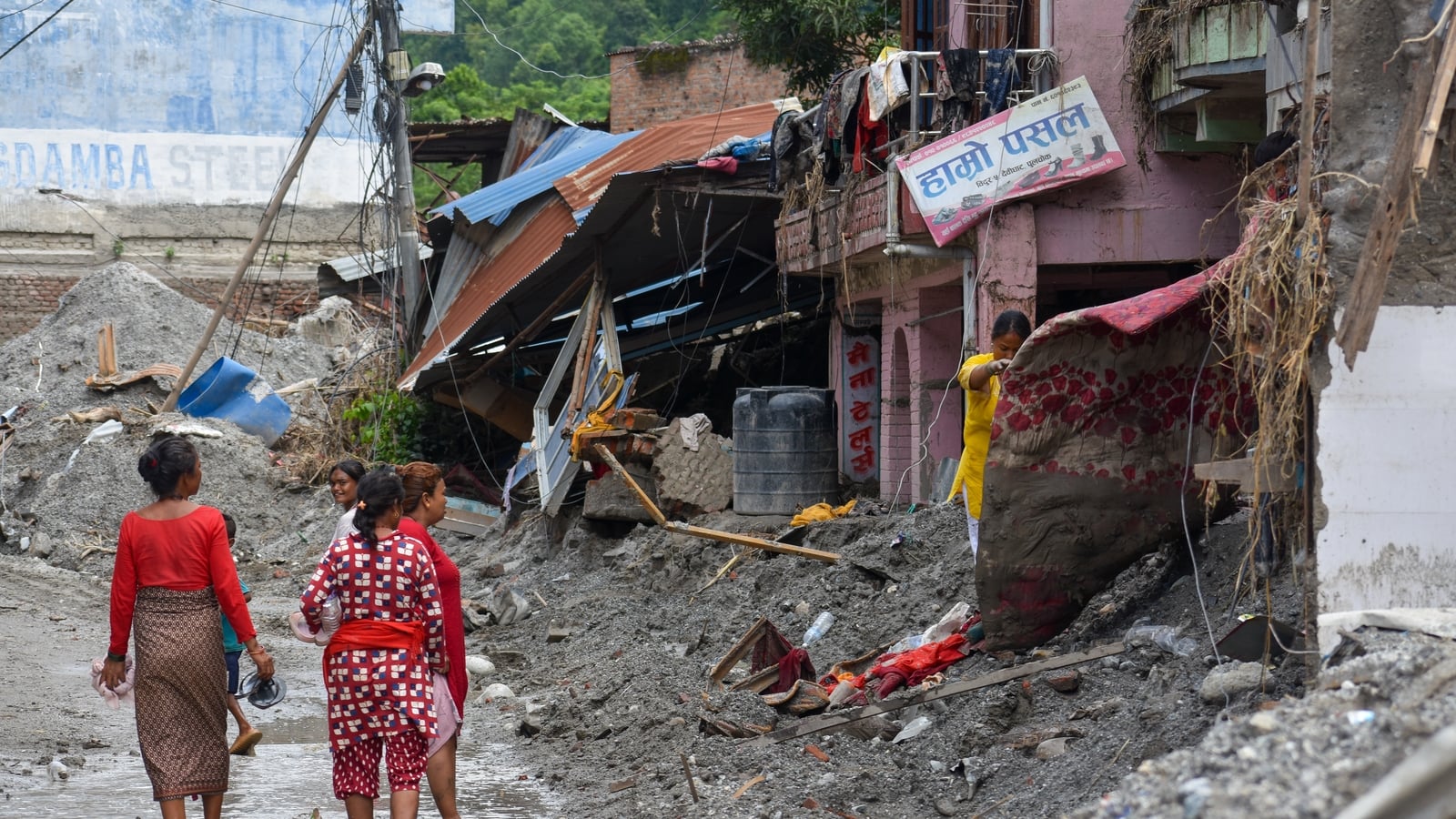 Funerals in Nepal for missing, a week after deadly floods