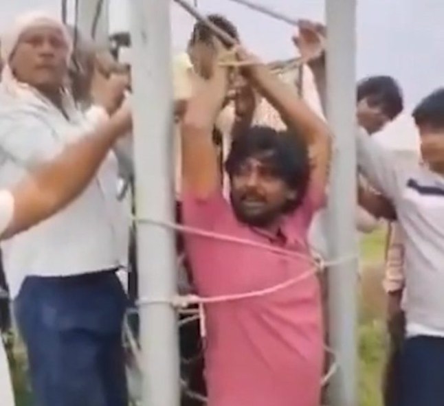 Furious villagers tie up phone engineer over poor 5G signal