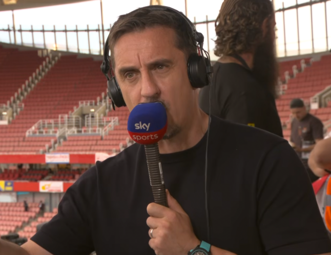 Gary Neville questions Xabi Alonso decision and predicts where Chelsea will finish after Arsenal loss