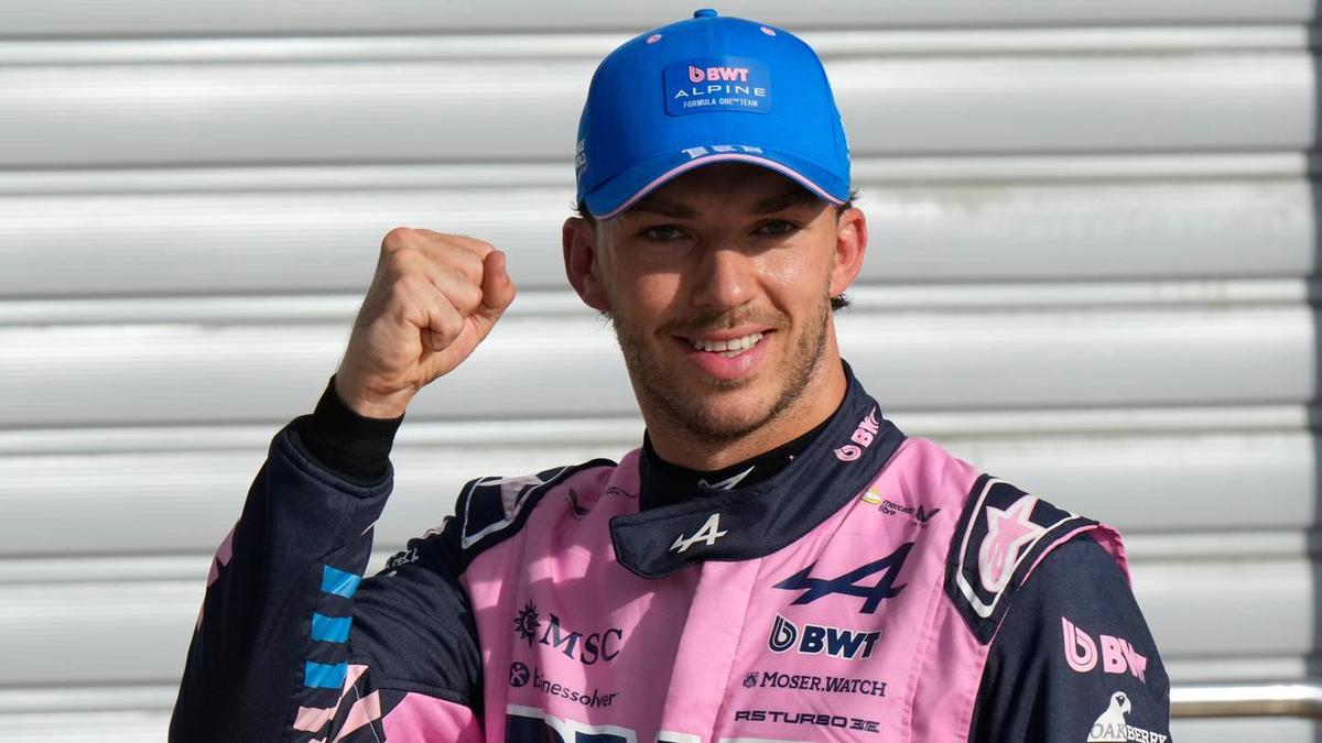 Gasly claims first ever pole, Piastri third at Monza