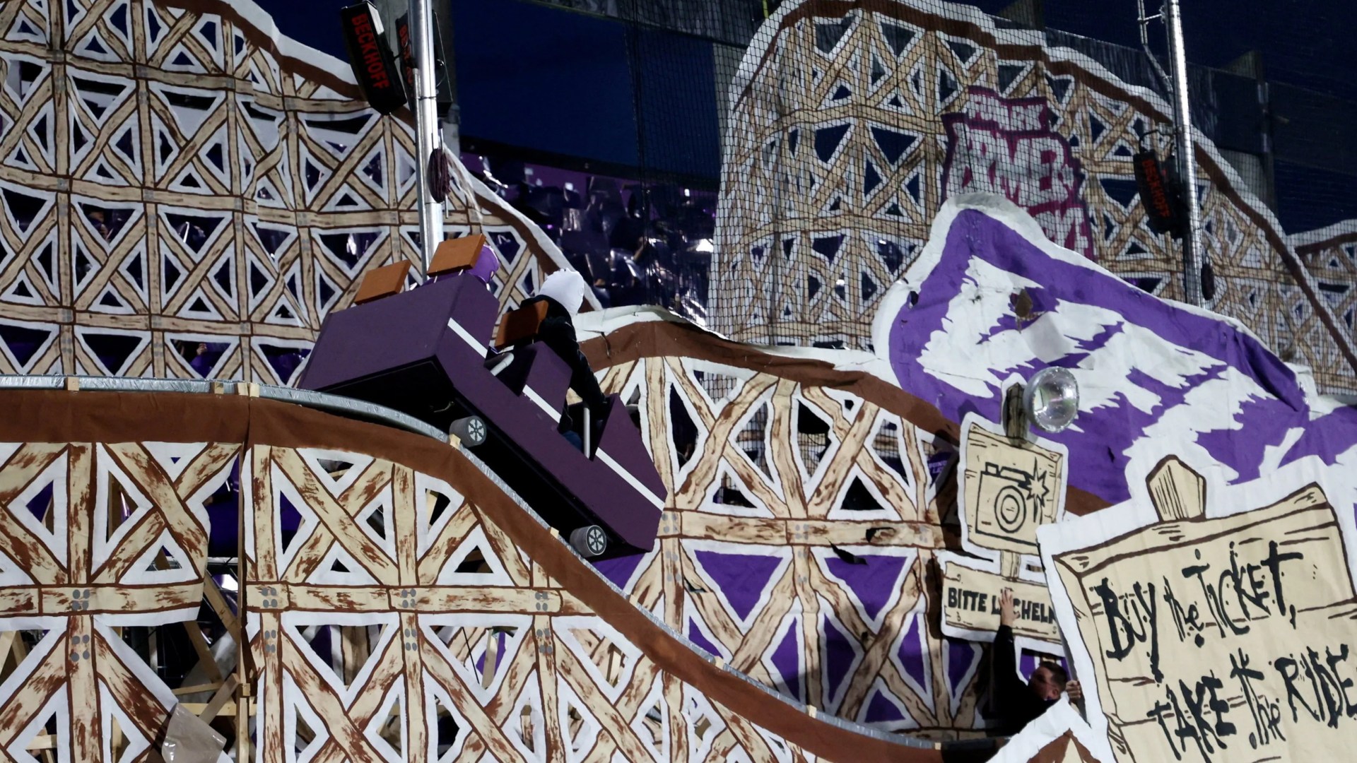 German minnows create incredible moving rollercoaster Tifo for Bayern Munich clash