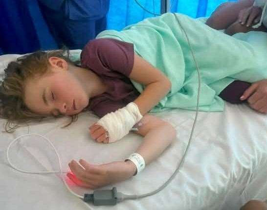 Girl, 8, infected with dangerous bacteria after swallowing sea water