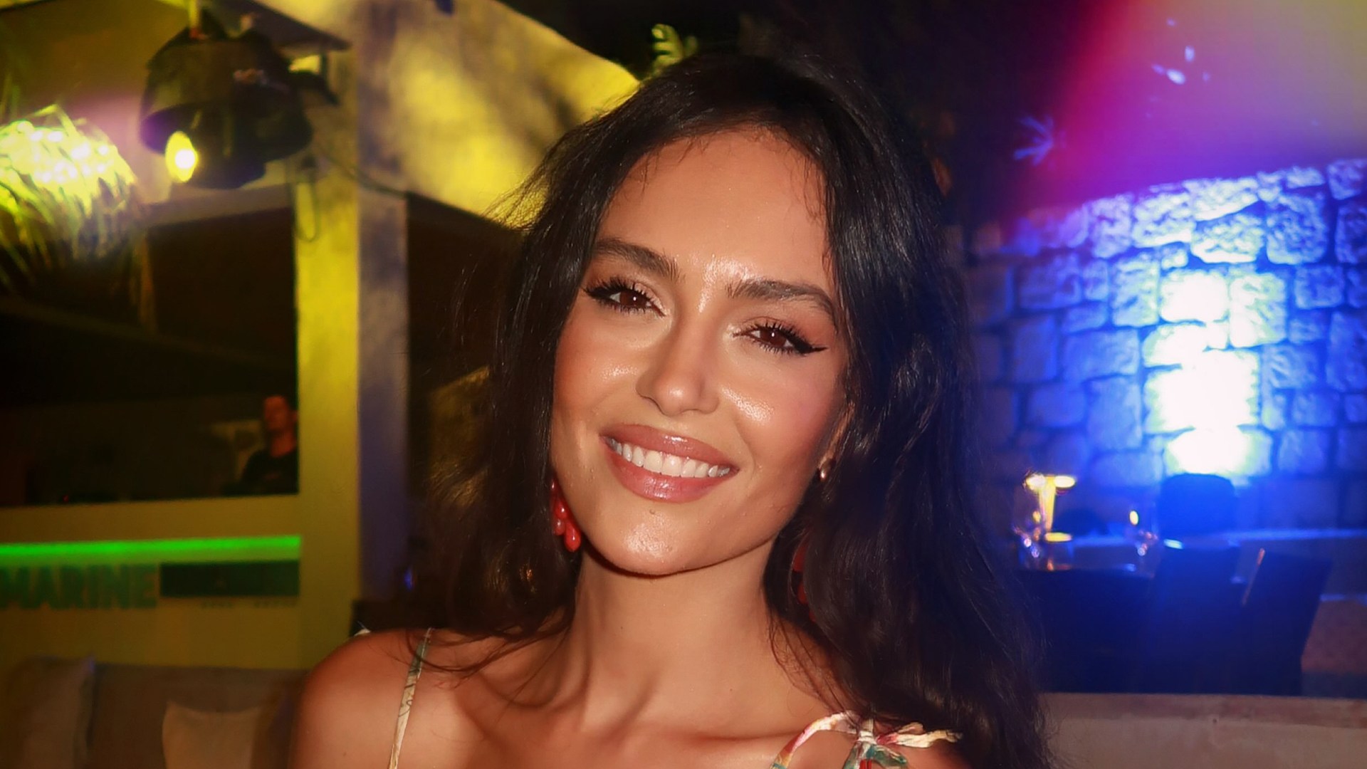 Glamorous Eva Murati stuns in little black dress as fans hail return of ‘the Queen of the Champions League’