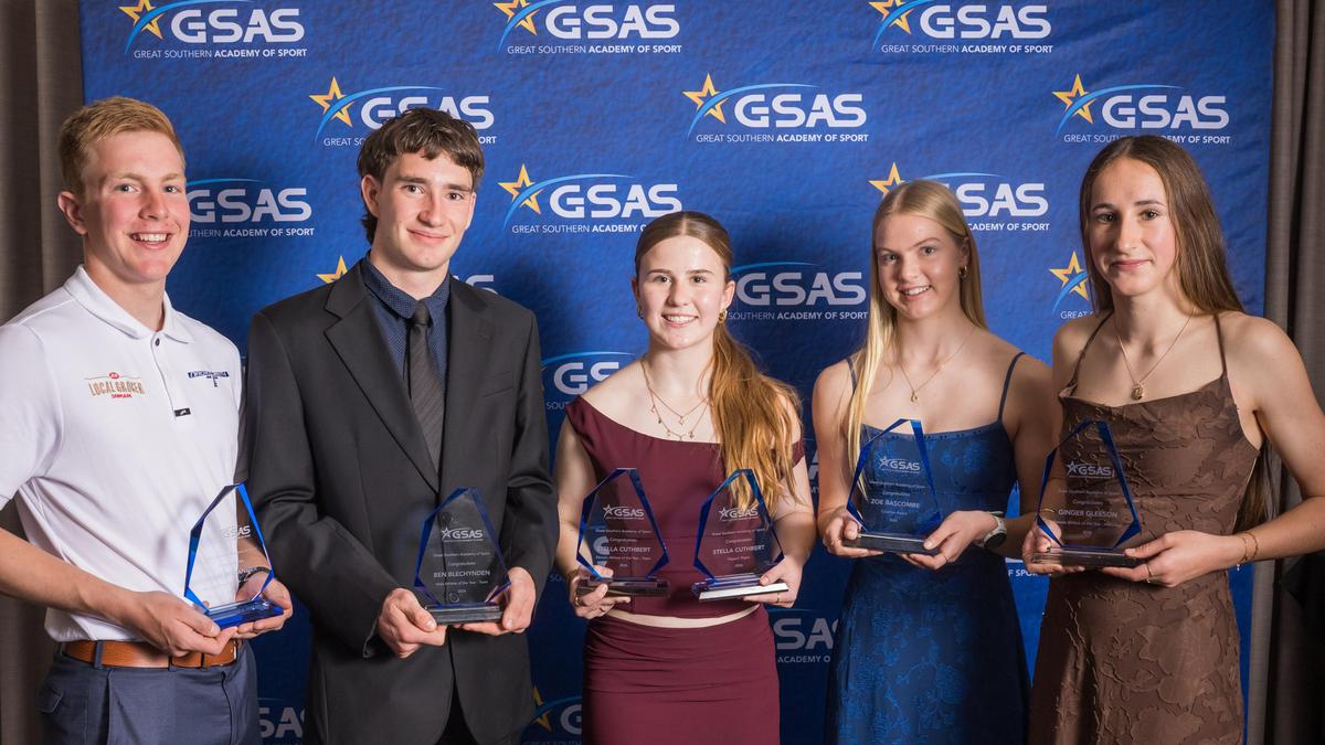 Great Southern Academy of Sport honours young athletes as region’s top hopes prosper on track, field and water