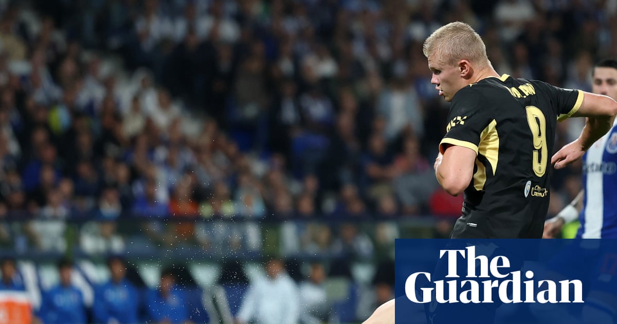 Haaland double gives Manchester City ideal Champions League start in Porto