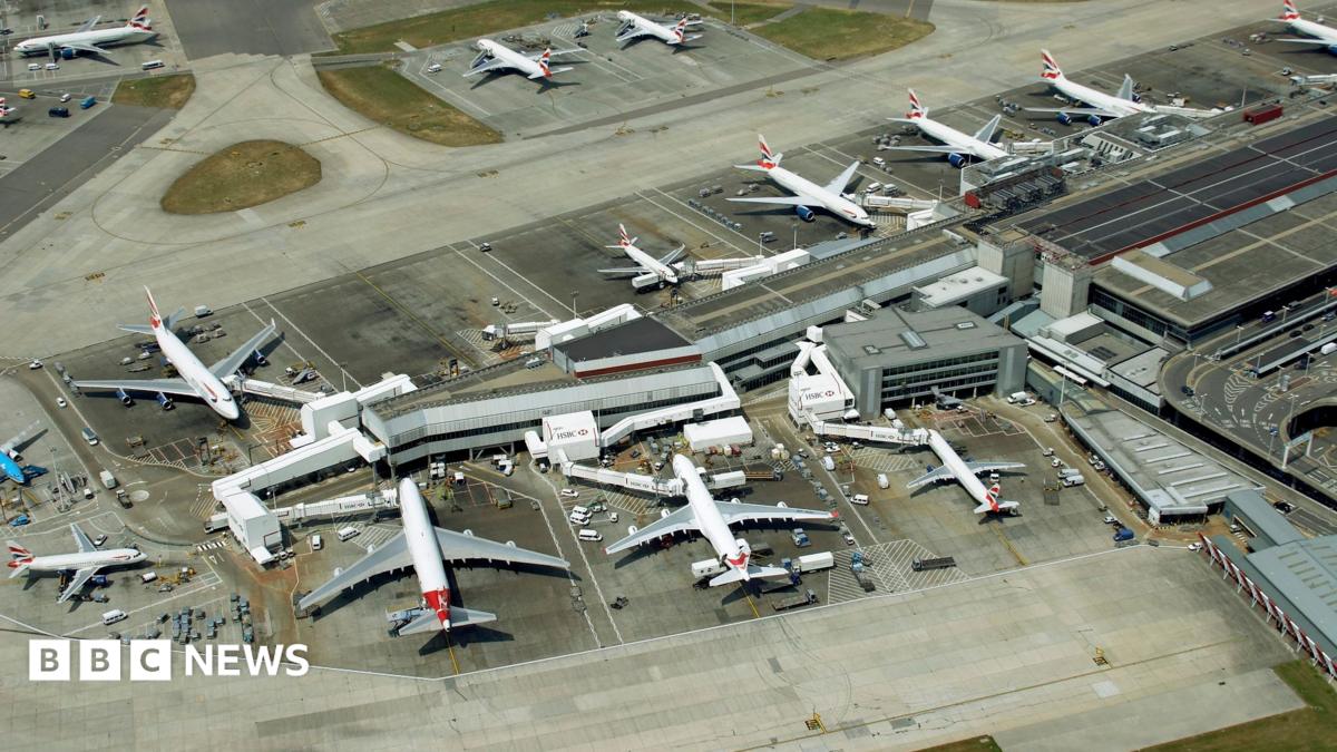 Heathrow and Gatwick among airports hit by air traffic control problems