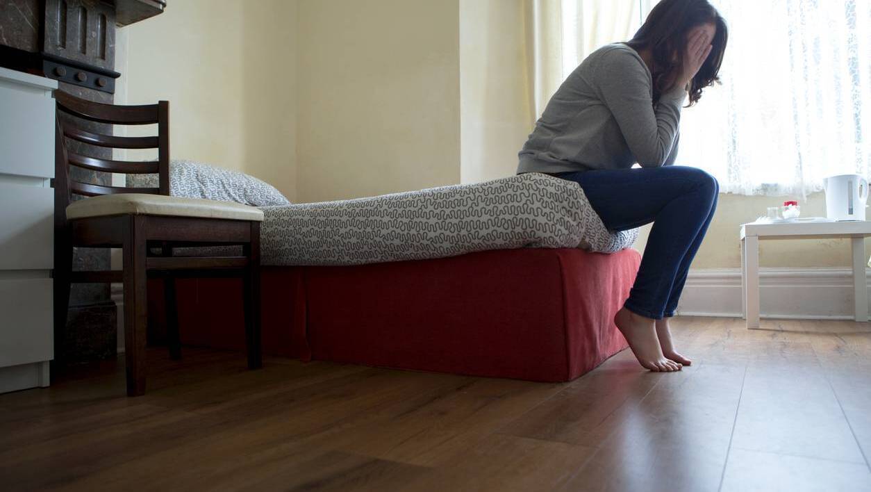 'He’s so content going to bed at night': Homeless mother says getting a house has made her young son 'so happy'