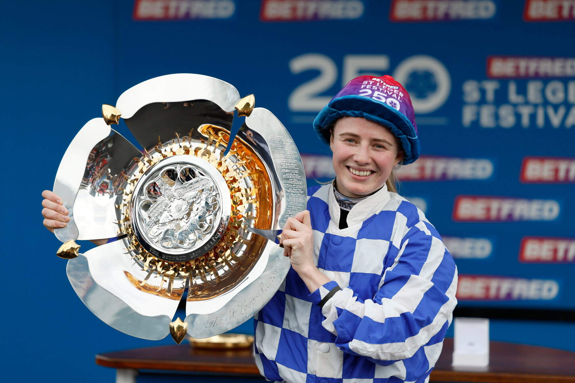History-maker Saffie Osborne following in Rachael Blackmore's footsteps as she claims victory in St Leger