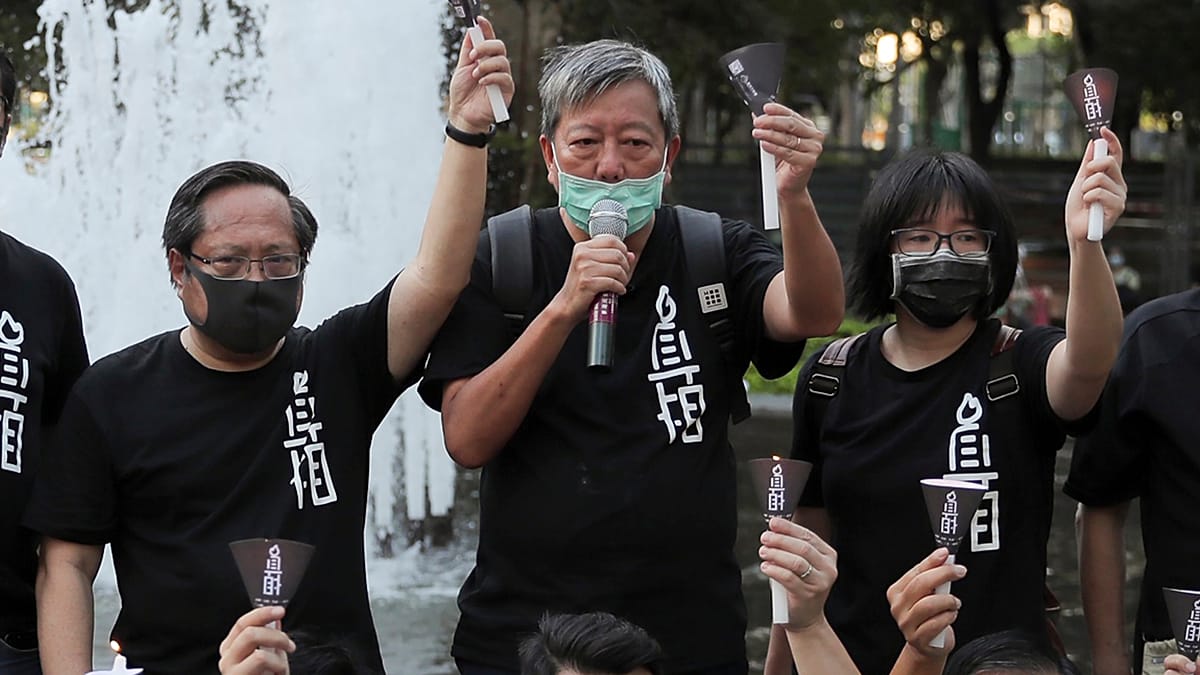Hong Kong gives Tiananmen vigil activists between 5 and 7 year