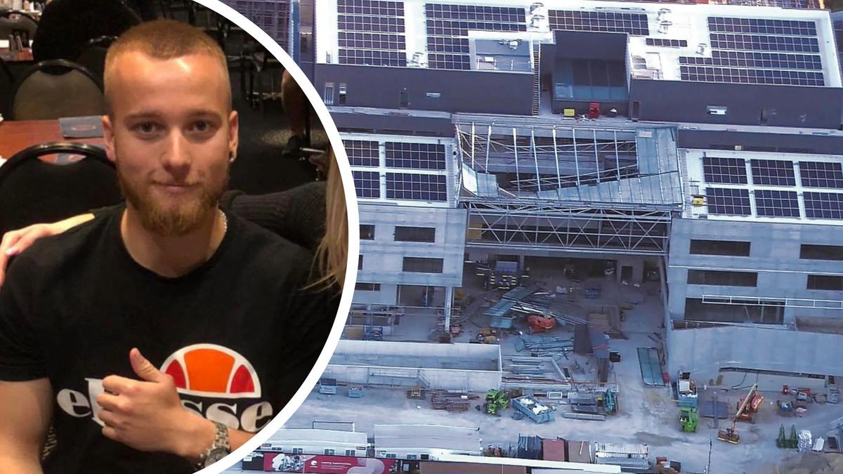 Horrifying vision shows moment Curtin University glass roof collapsed, killing apprentice Jonnie Hartshorn
