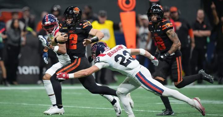 Horvath tallies three TDs, Lions down Alouettes