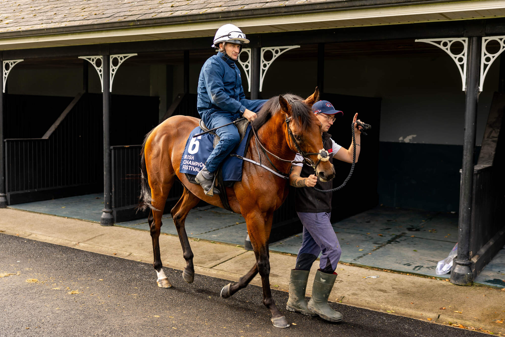 Hotazhell starting to ‘live up to his name’ ahead of Irish Champion Stakes bid — Kate Harrington
