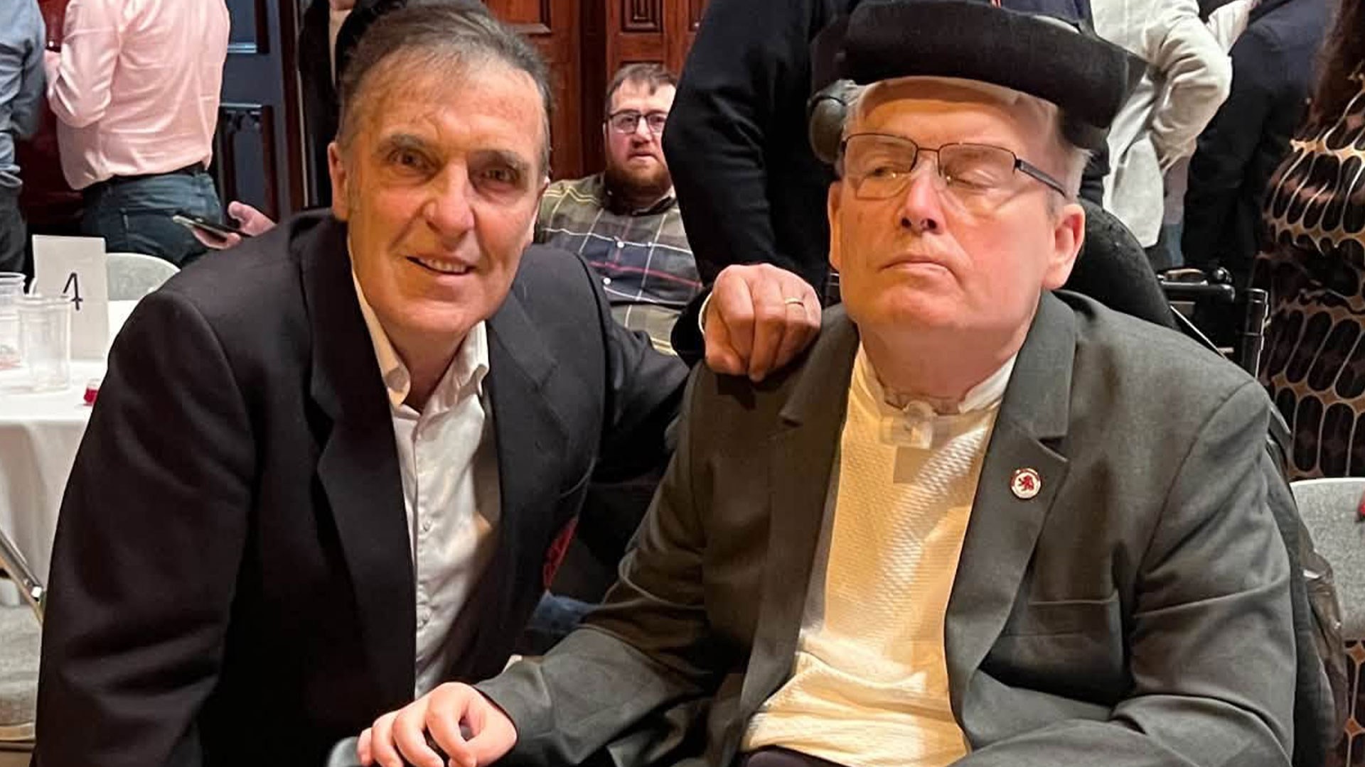 How inspirational Middlesbrough hero with locked-in syndrome helped scout players by communicating through blinking