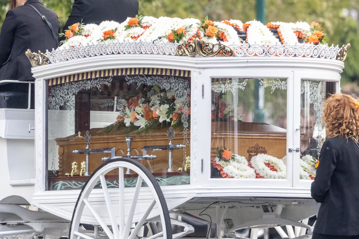 Hundreds gather in Middlesbrough for first A66 crash funeral