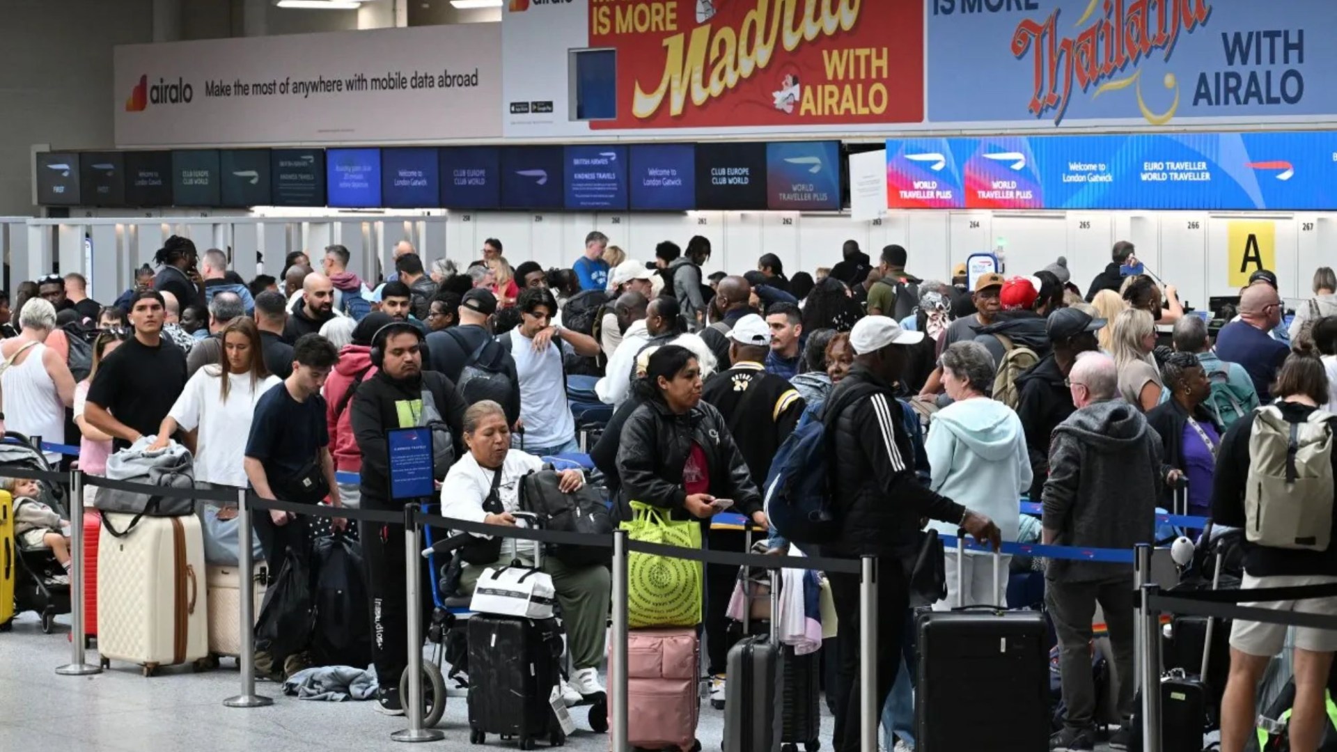 Hundreds of workers to strike at UK’s 2nd biggest airport this September – risking even MORE delays