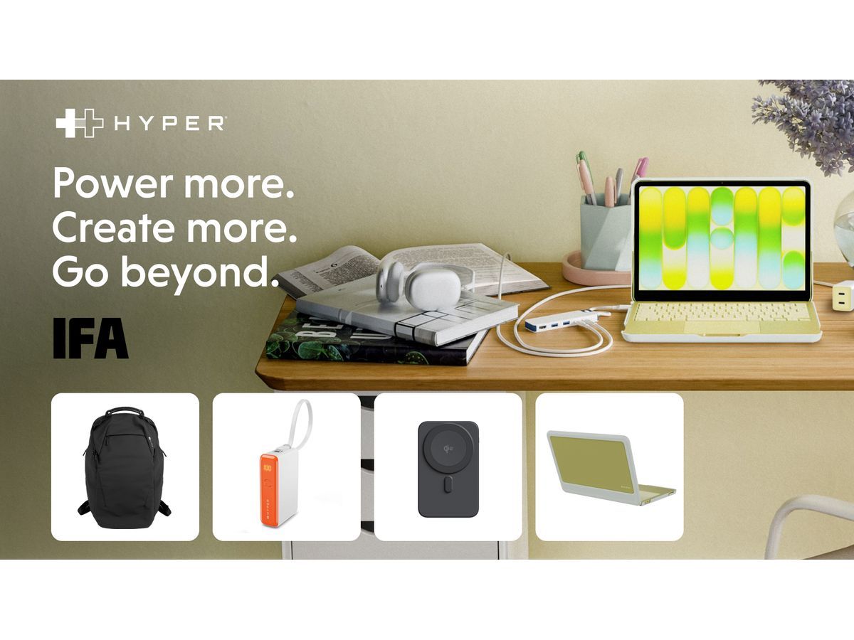Hyper Brings its Latest Range of Power, Connectivity and MacBook Accessories to IFA 2026
